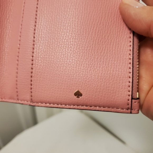 EC Kate Spade Pink Safiano Leather Wristlet/Wallet, Colorful - Picture 4 of 12